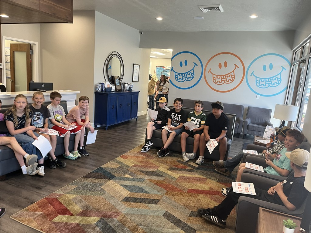 kids in Orthodontist office