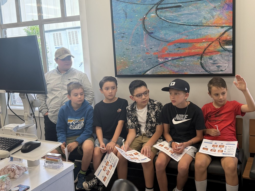 kids in Orthodontist office
