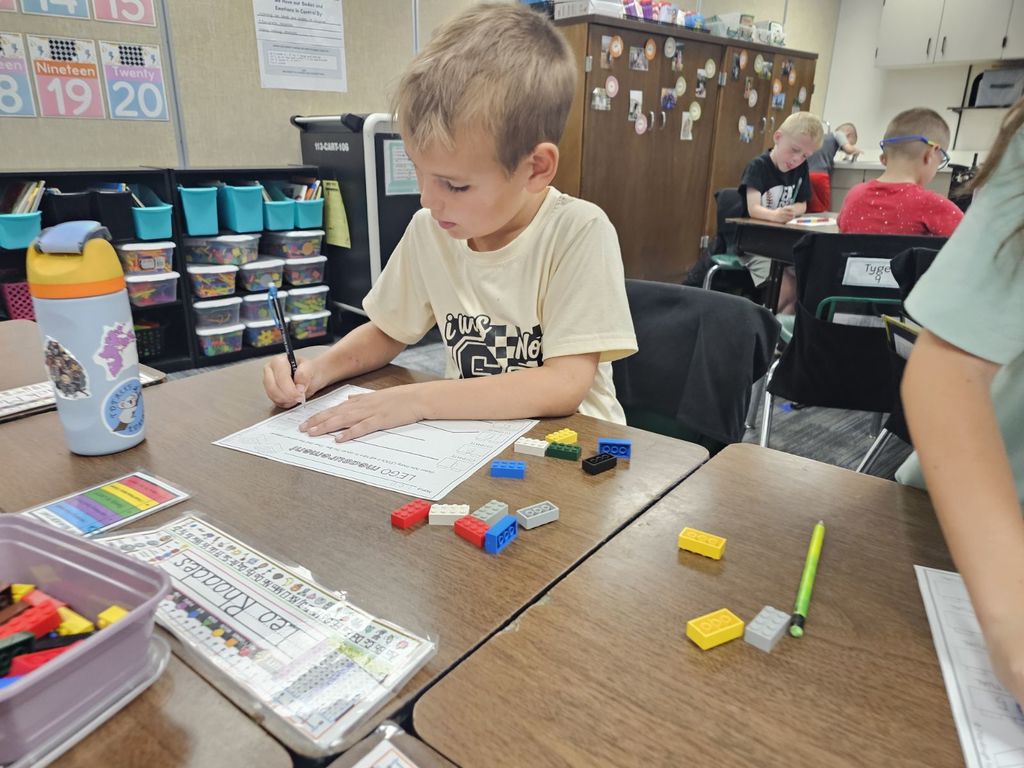 Lego Day in 1st Grade