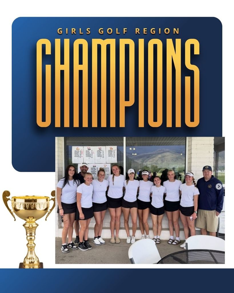 Girls Golf Region Champions