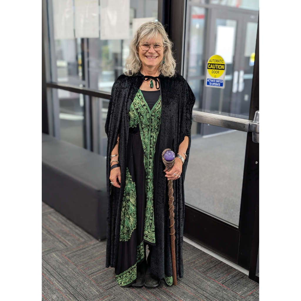 Photographs of Mrs. Elzey to announce her retirement
