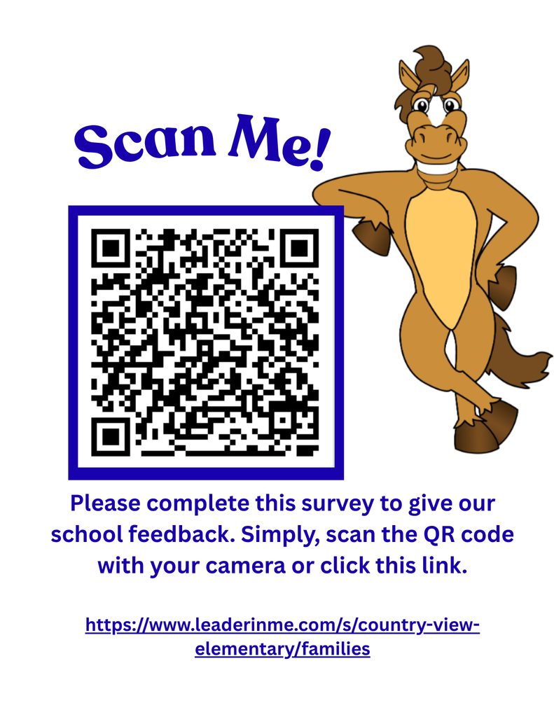 Please complete this survey to give our school feedback.  Scan the QR code or link is in the BIO.