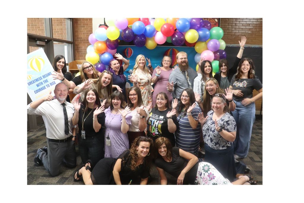 Teachers at Municipal posing for a picture