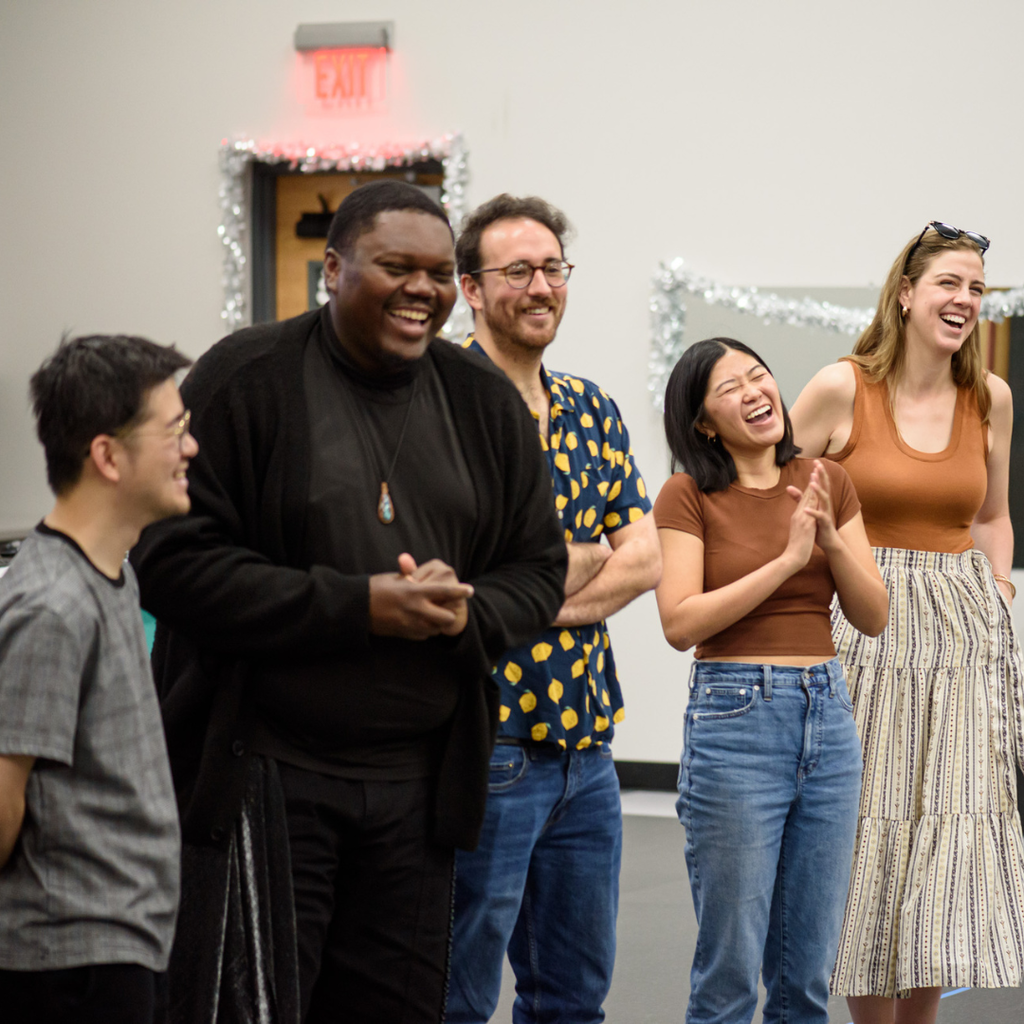 Photographs of Utah Resident Opera Artists from Opera Up Close performing at Roy Jr High.