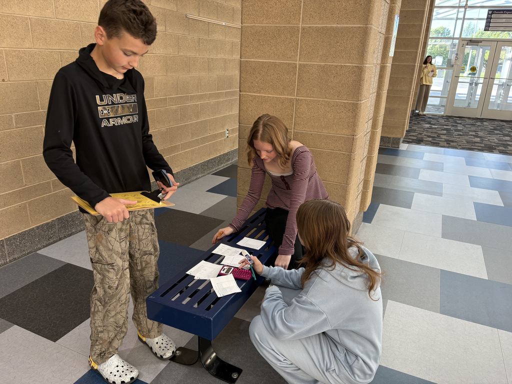 Our Math students solved probability questions to solve the mystery.  We all had a great time and it was fun to watch some of the students run from one station to another to get their next clue.