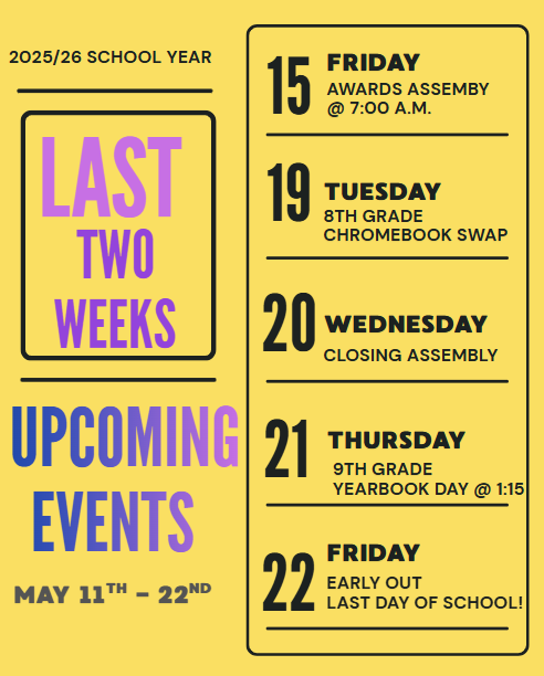 last two weeks flyer
