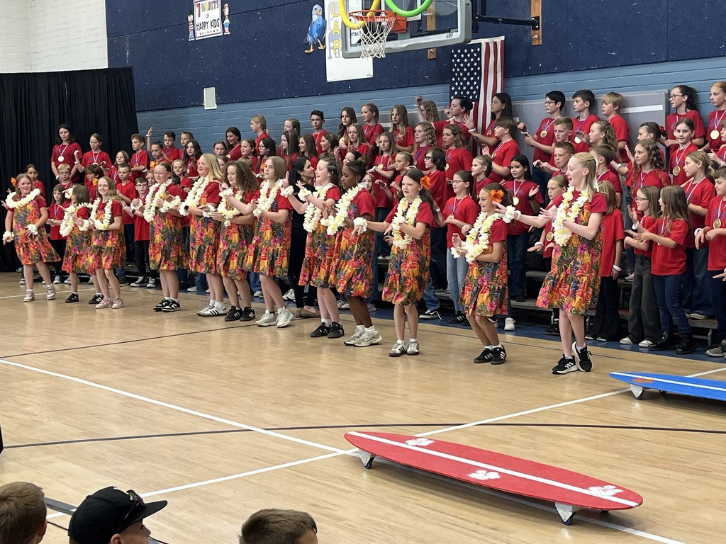 Choir performance for students