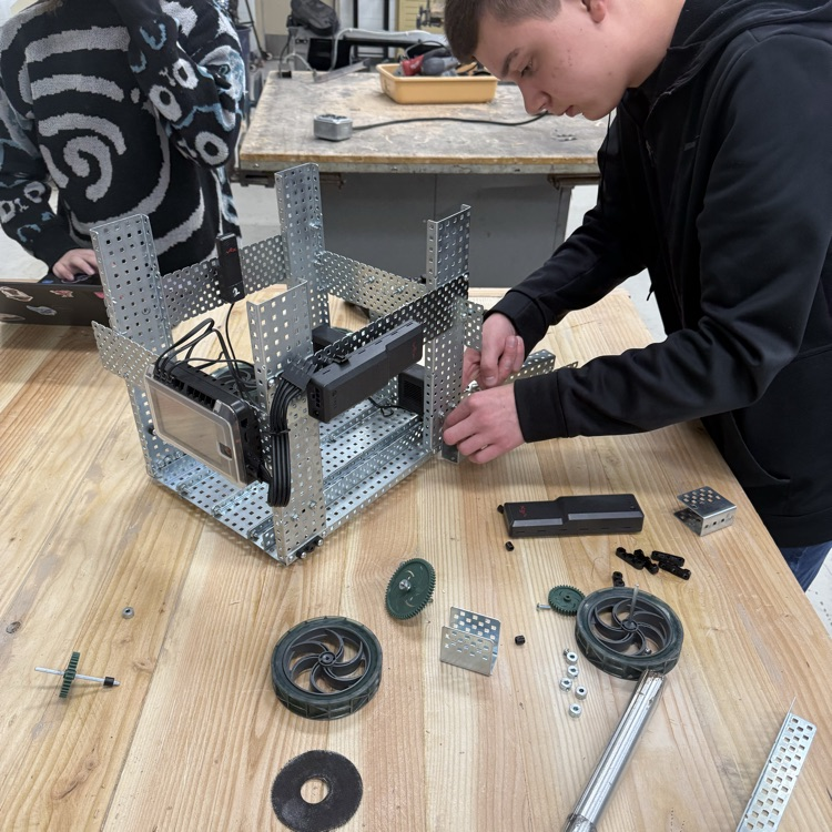 Assembly of a rescue bot  