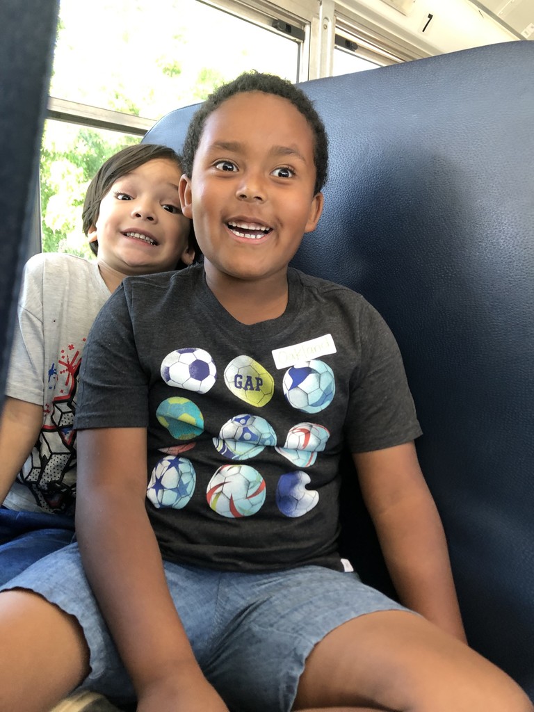 on the bus