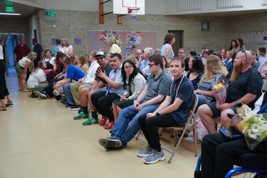 LIFE students graduating.