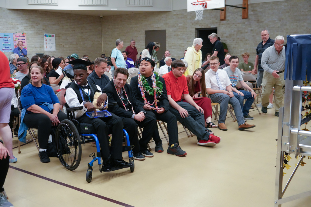 LIFE students graduating.