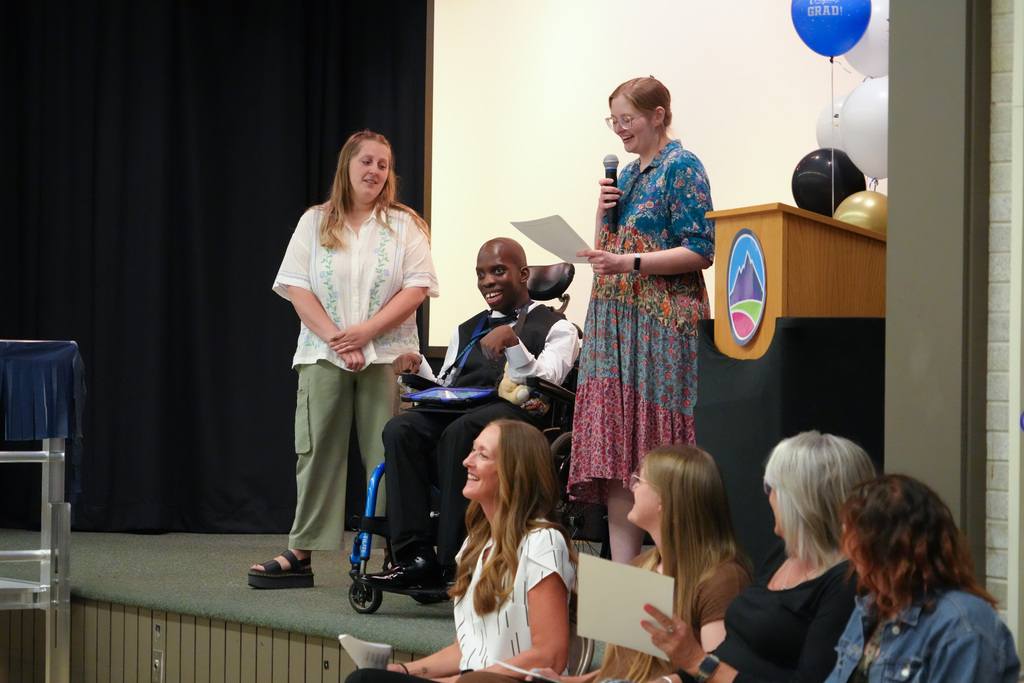 LIFE students graduating.