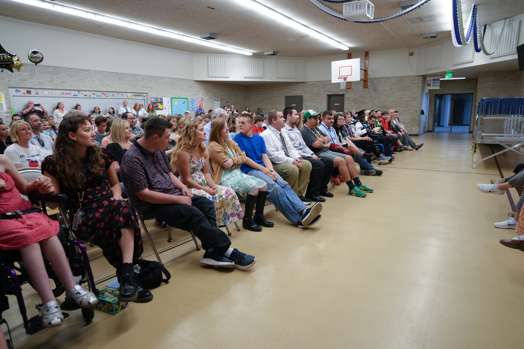 LIFE students graduating.