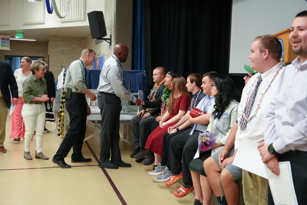 LIFE students graduating.