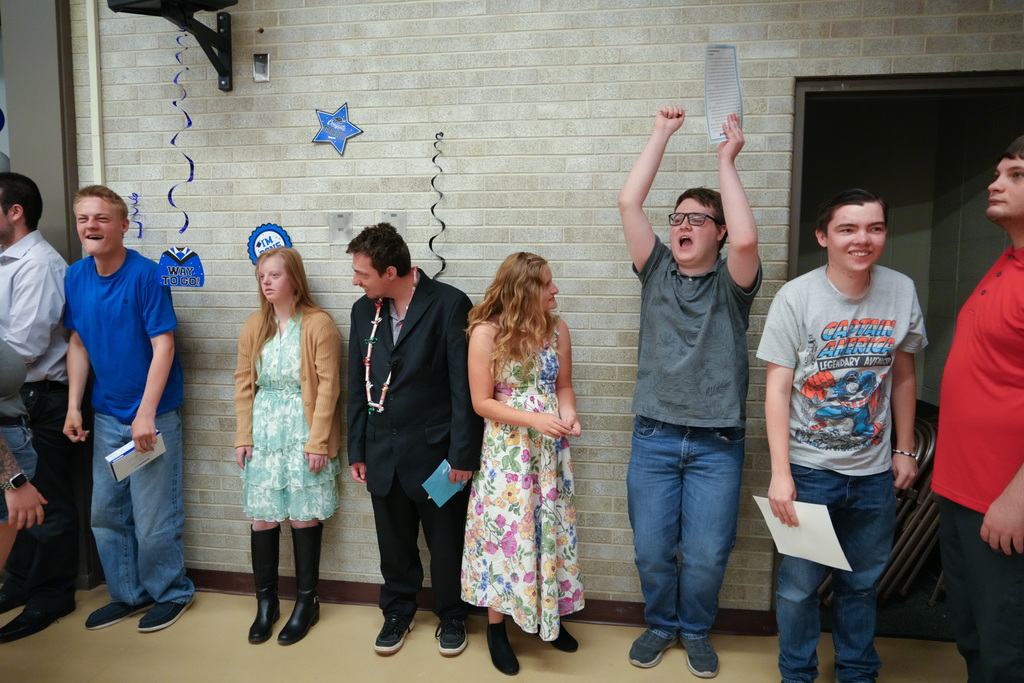 LIFE students graduating.