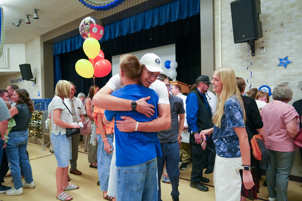 LIFE students graduating.