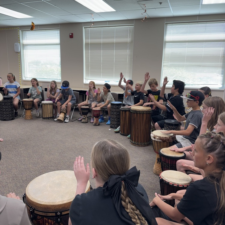  students and wsu percussion department 