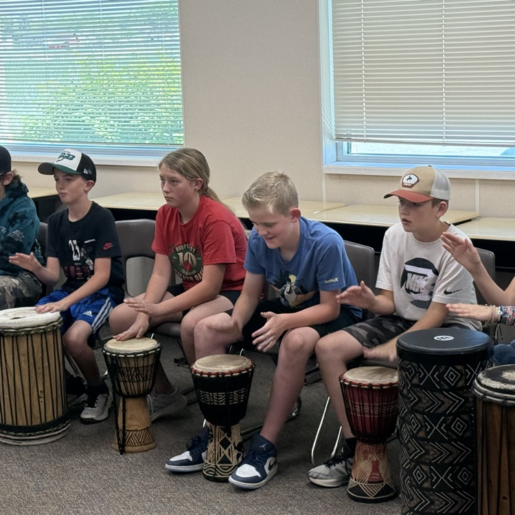  students and wsu percussion  department 