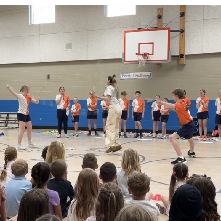 just jumpin' jump rope team and teachers jumping rope 