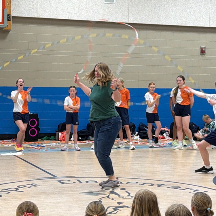 just jumpin' jump rope team and teachers jumping rope 