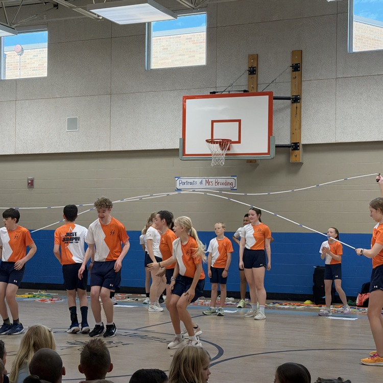 just jumpin' jump rope team and teachers jumping rope 