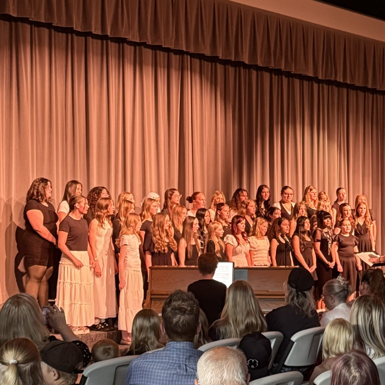 Beginning choir, so many great voices!