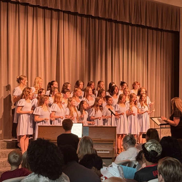 This was a great piece.  The office staff got a private concert today, the girls sounded so good!