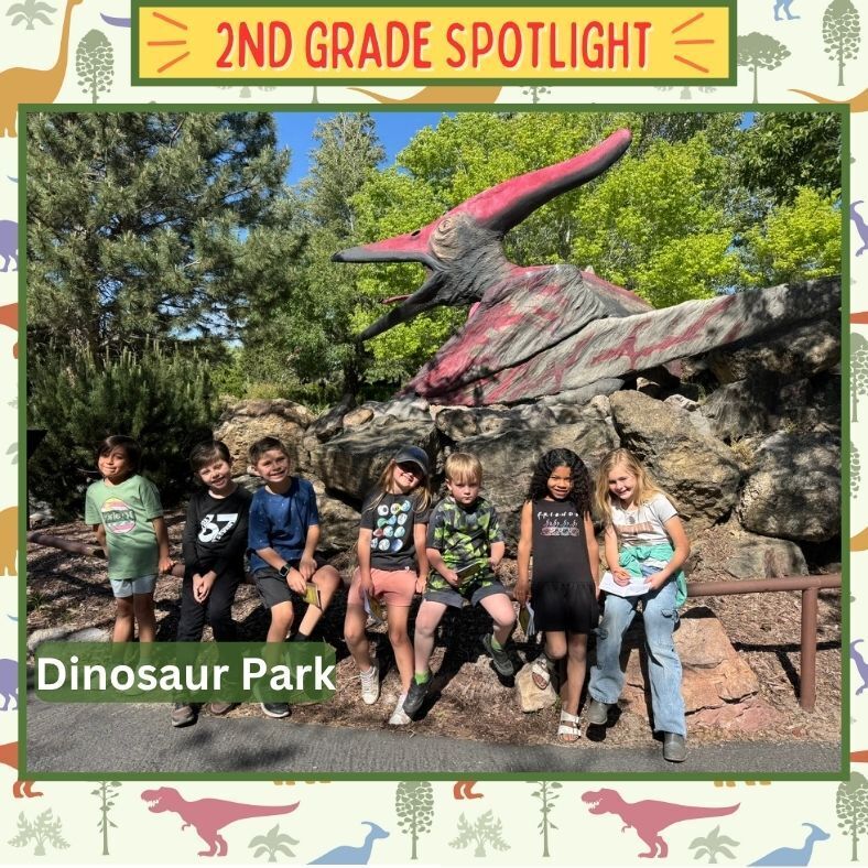2nd grade spotlight, Dinosaur park