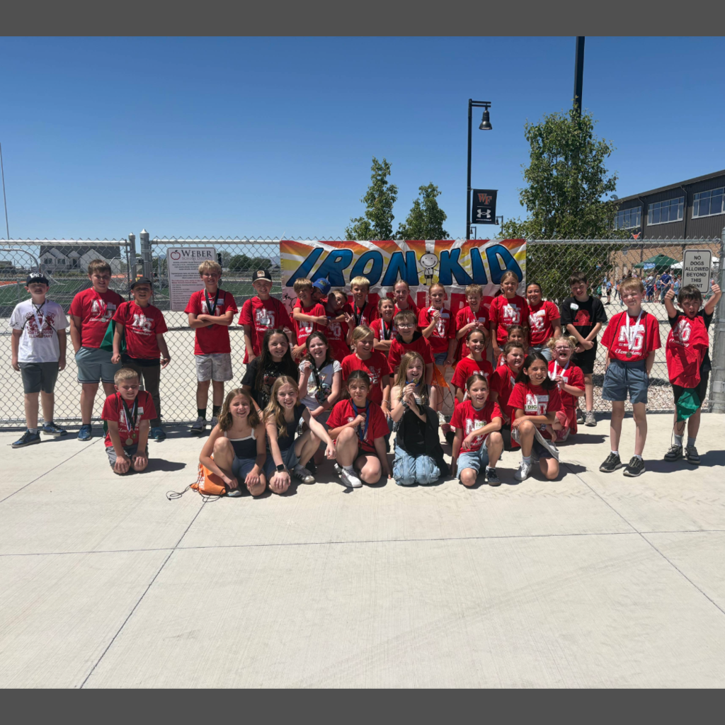 NOE students who competed at the STEM Olympiad.