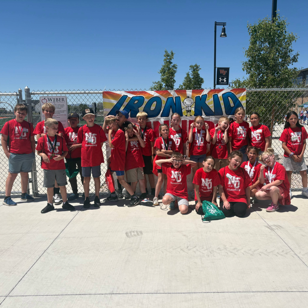 NOE students who competed at the STEM Olympiad.