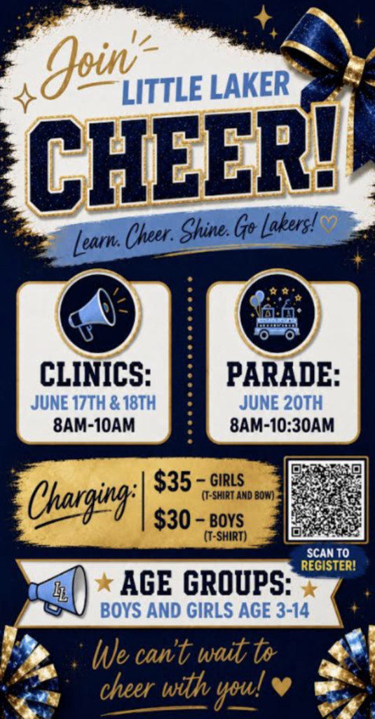 little laker cheer flyer