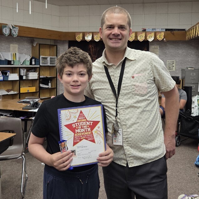 April students of the month