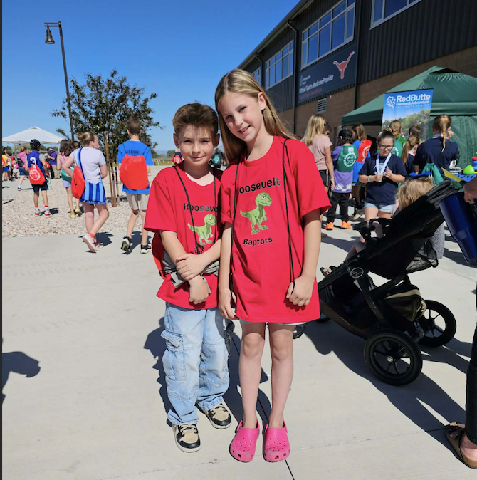 4th grade students at the STEM Olympiad