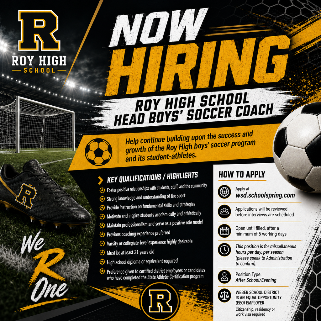 Now Hiring - Head Boys Soccer Coach