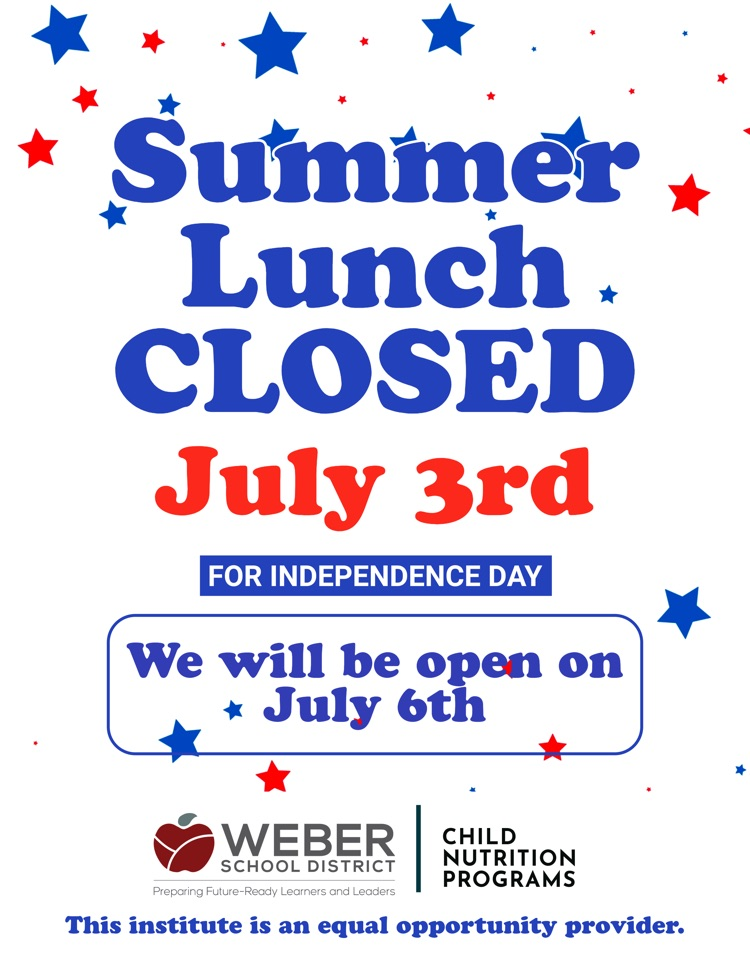summer lunch flyer