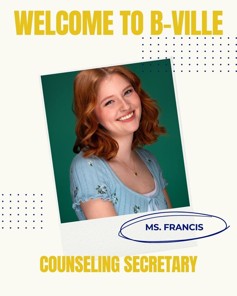 Ms. Francis: Counseling Secretary