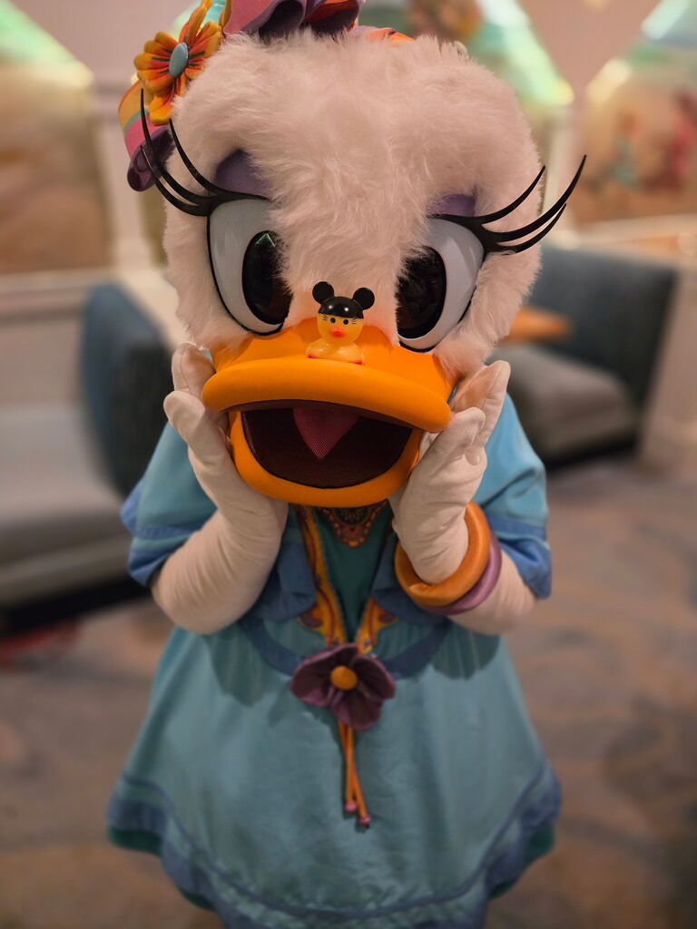 Daisey with the Duck