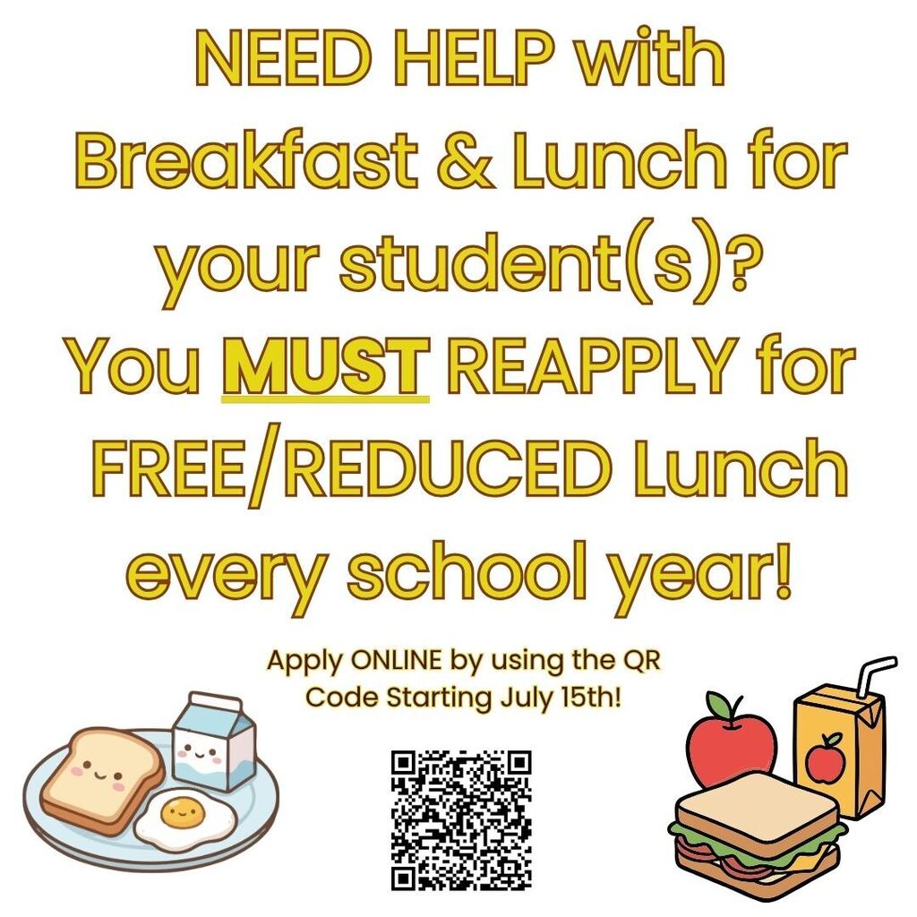 Apply For Free lunch today