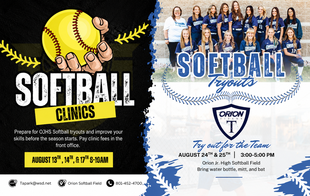 Girls Softball Clinics and Tryouts