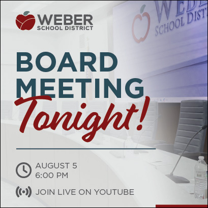 Board Meeting Tonight! August 5th at 6PM. Join Live on Youtube.