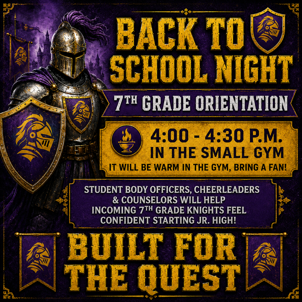 7th Grade Orientation