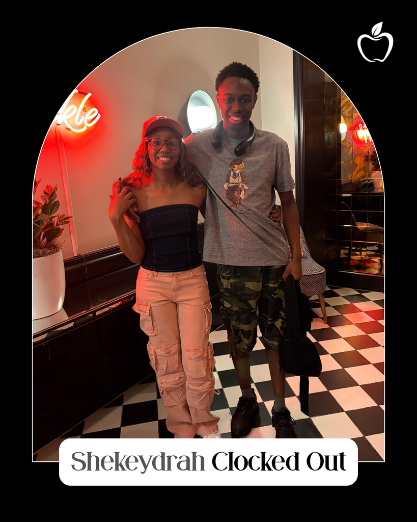 Shekeydrah clocked out