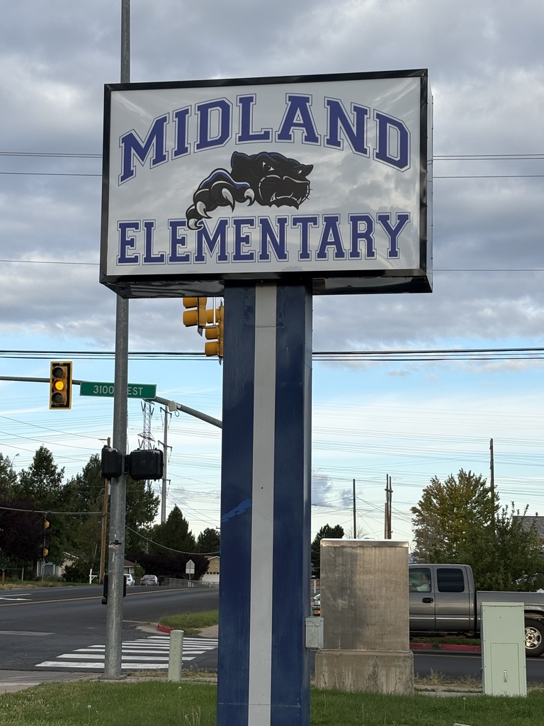 Midland Elementary sign