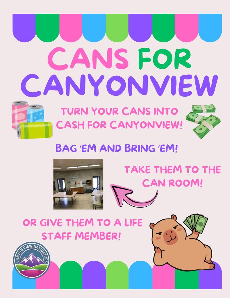 Cans for Canyon View