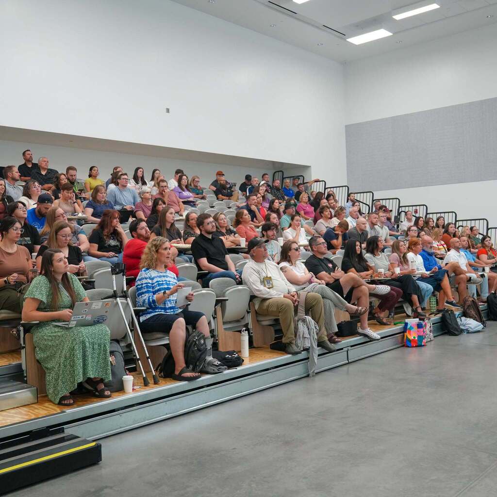 auditorium of cte teachers