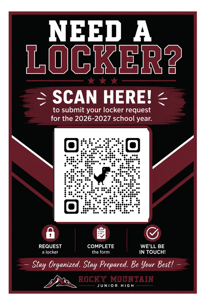 picture of qr code and text