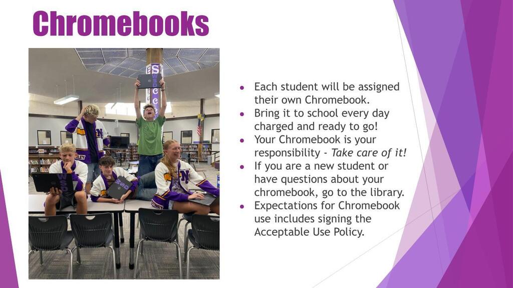 new student info