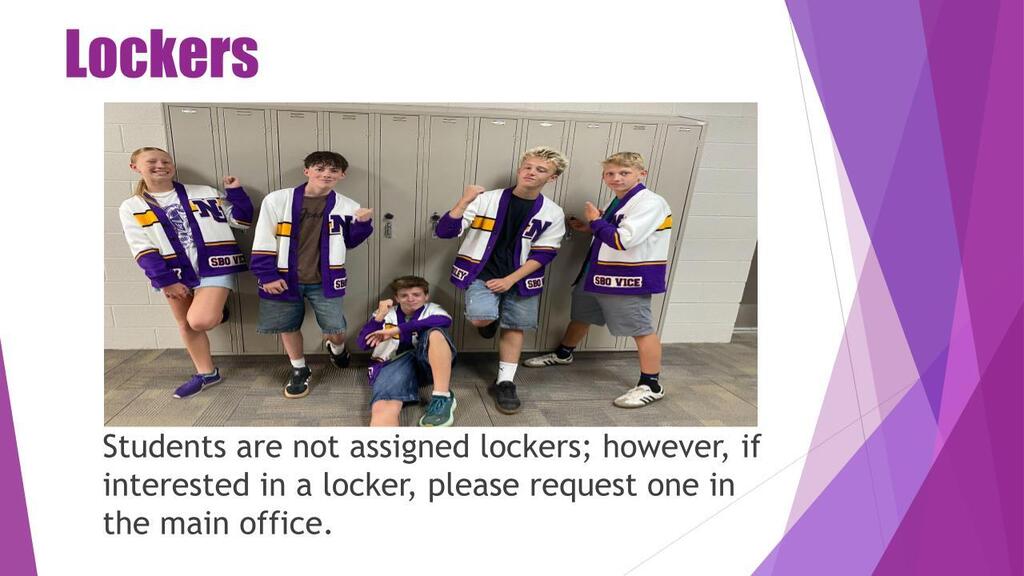 new student info