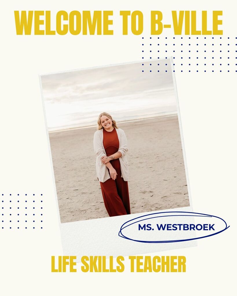 Ms. Westbroek Life Skills Teacher