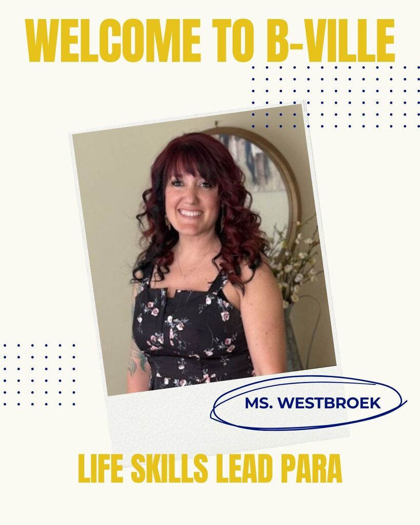 Ms. Westbroek Life Skills Lead Para